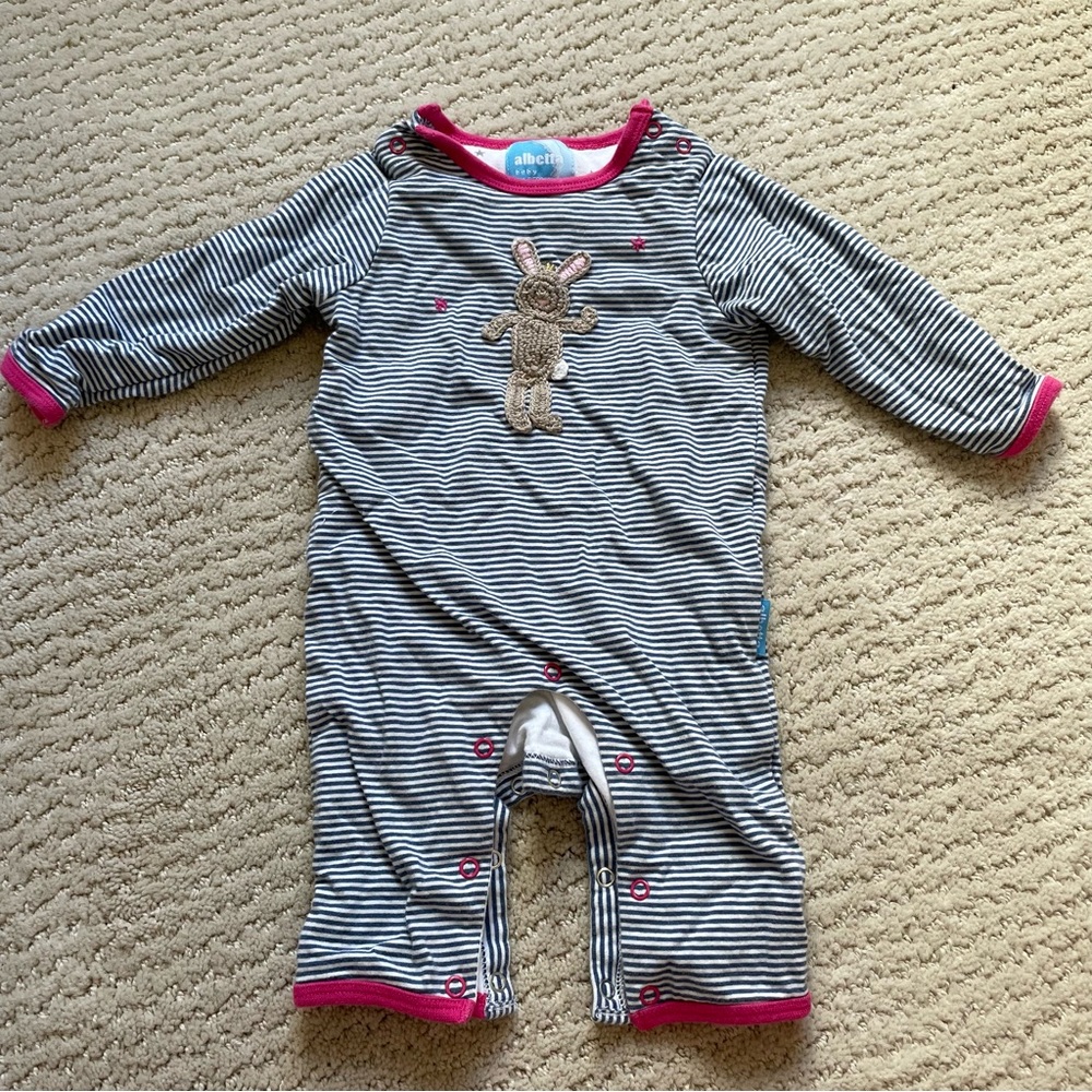 Albetta One Piece Romper Size 0-3 Months